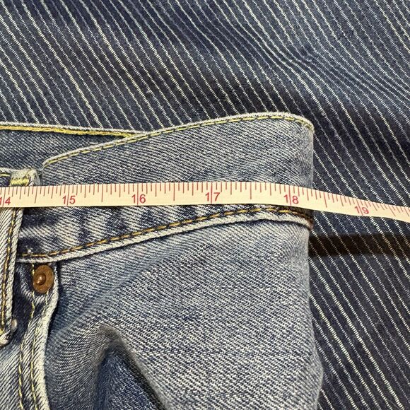 Levi’s 569 Jean Shorts Men 36 Relaxed Fit Denim Carpenter Skater Y2K - Picture 7 of 9